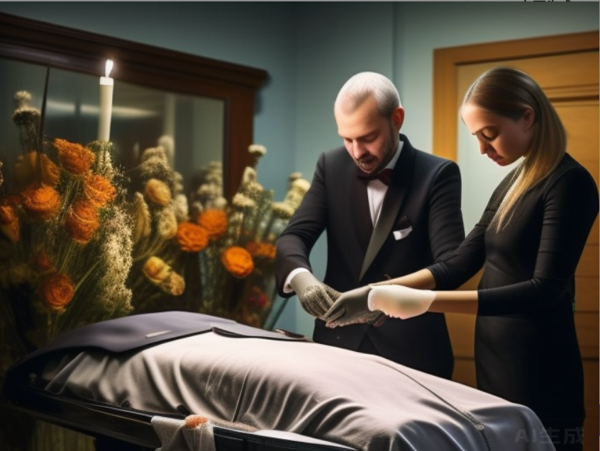 红星区遗体运输整理